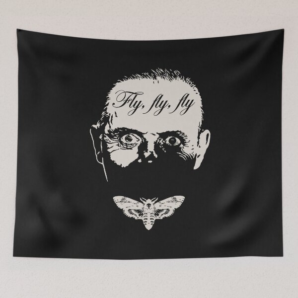 Item preview, Silence of the Lambs Hannibal Lecter Fly designed and sold by LapinMagnetik.