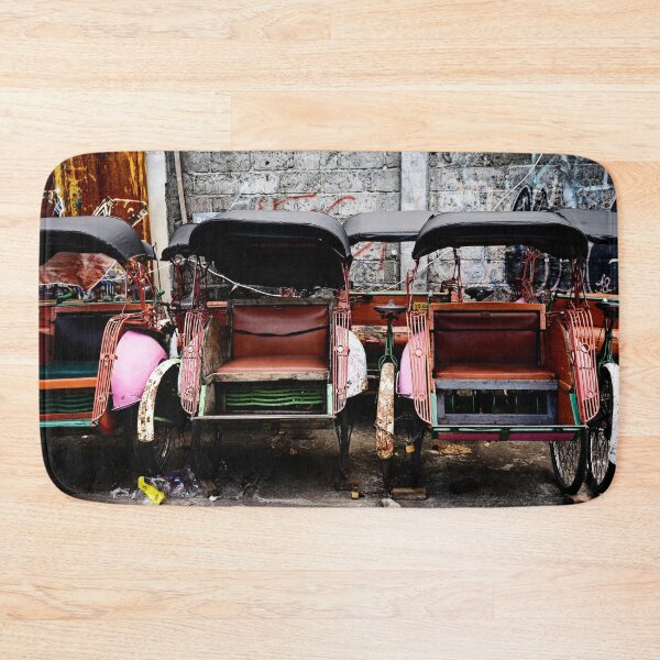 Item preview, The sleepy becaks of an Indonesian alley designed and sold by franck380.
