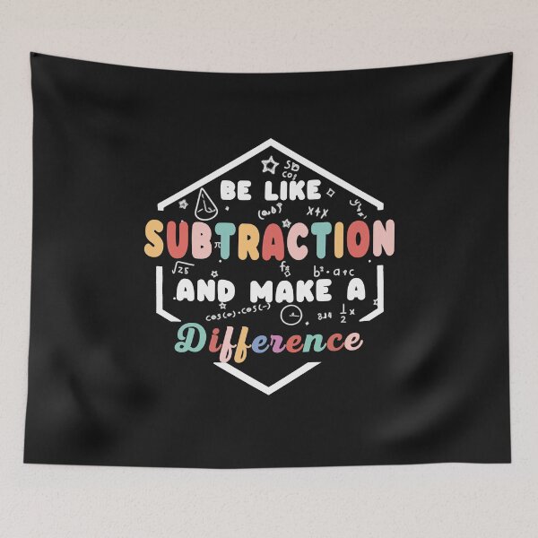 Item preview, Cute Math Subtraction Quote T-Shirt designed and sold by LarryMBrown.