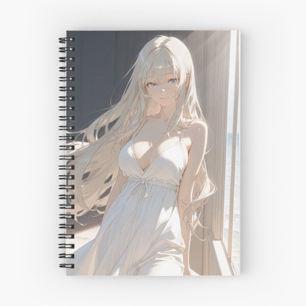 Item preview, Morning Light and White Dress designed and sold by SEIMEI2025.