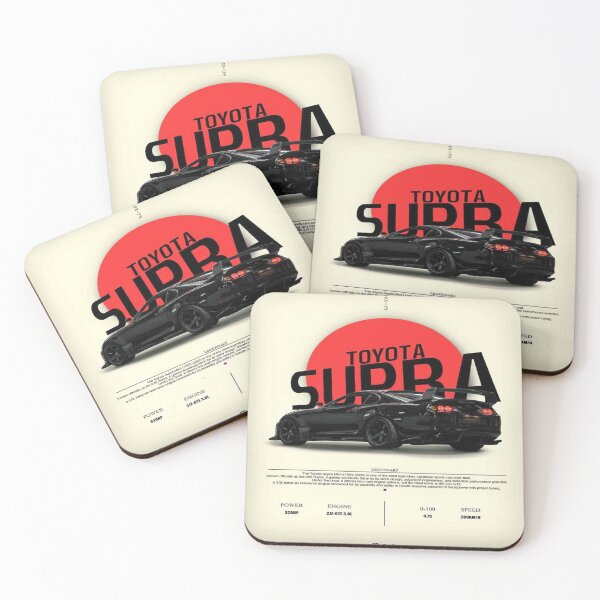 Item preview, Japanese Supra JDM Icon Tribute Poster designed and sold by EleVouré.