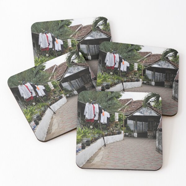 Item preview, A peaceful morning in a small Javanese alley designed and sold by franck380.
