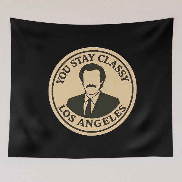 Item preview, Anchorman Inspired Retro USA Print: Los Angeles designed and sold by PinUpPizzazz.