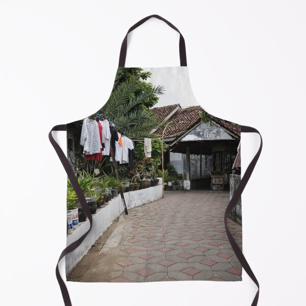 Item preview, A peaceful morning in a small Javanese alley designed and sold by franck380.