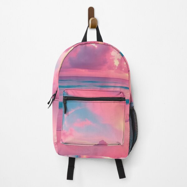 Item preview, Pink Sunset Clouds over Calm Ocean designed and sold by SassyArtistry.