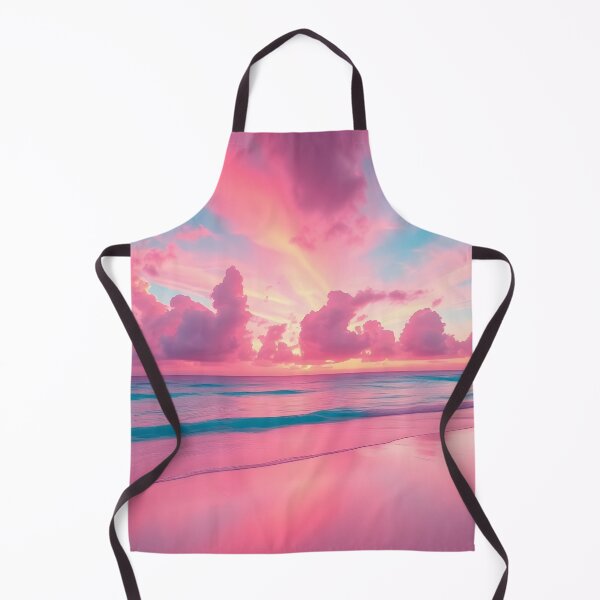 Item preview, Pink Sunset Clouds over Calm Ocean designed and sold by SassyArtistry.