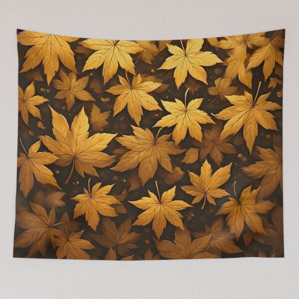 Item preview, Golden Yellow Maple Leaves Autumn Foliage designed and sold by LeafPrints.