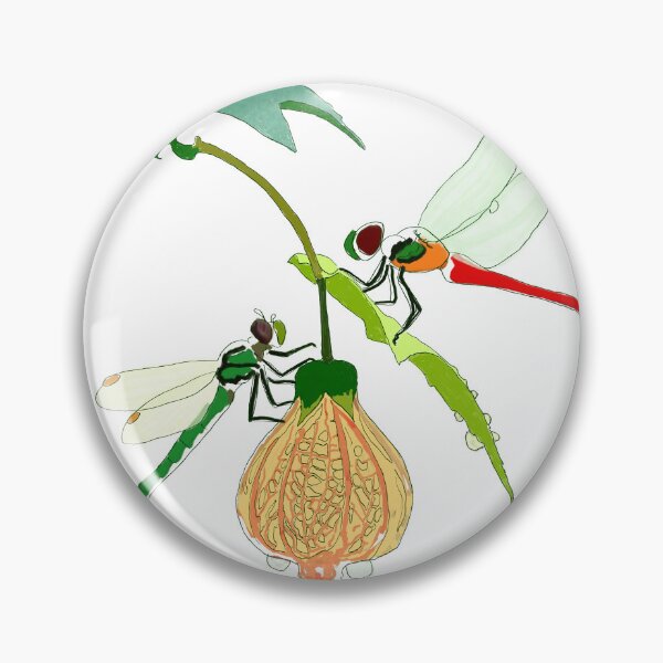 Item preview, Dragonflies on a Bloom designed and sold by SugarCore.