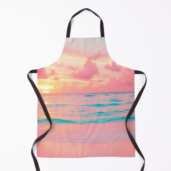 Item preview, Pastel Ocean Sunset with Pink Clouds designed and sold by SassyArtistry.