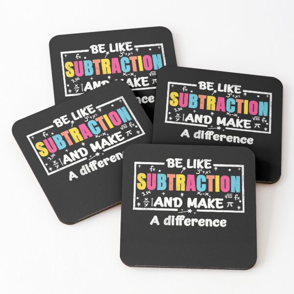 Item preview, Bold Subtraction Math Quote T-Shirt designed and sold by LashondaGreen89.