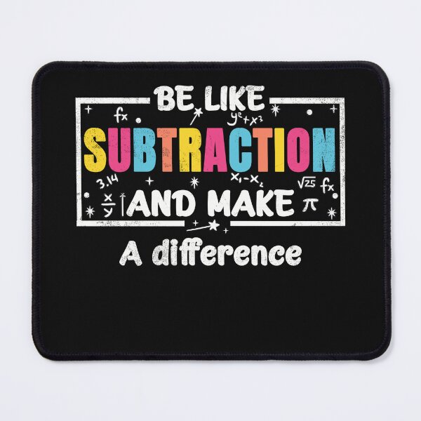 Item preview, Bold Subtraction Math Quote T-Shirt designed and sold by LashondaGreen89.