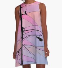 Wired Sky 2 A-Line Dress