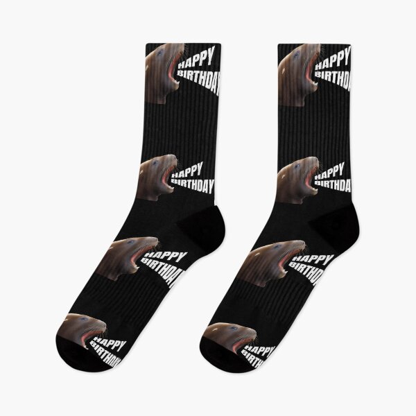 Item preview, Whakahao (male sea lion) yelling "happy birthday" designed and sold by GivernyKate.