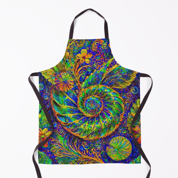 Item preview, Chromatic Bloom Spiraling Through Liquid Light designed and sold by blackhalt.