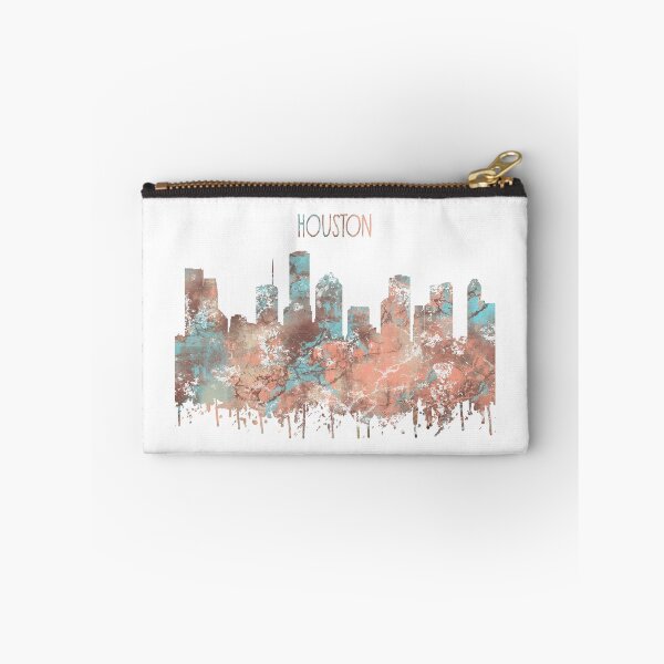 Artikelvorschau, Houston, Houston Skyline, Aquarell Houston, Houston drucken, Houston Kunst entworfen und verkauft von Rosaliartbook.