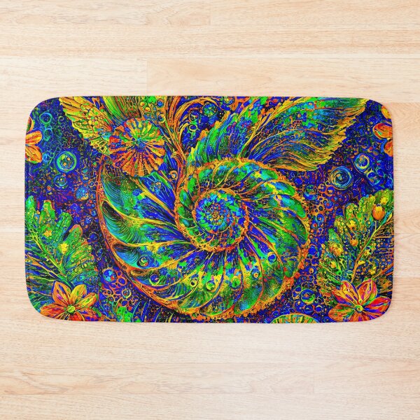 Item preview, Chromatic Bloom Spiraling Through Liquid Light designed and sold by blackhalt.