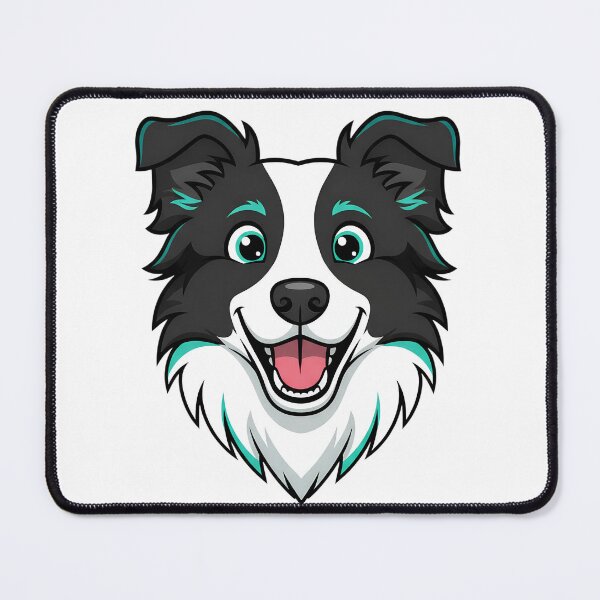 Item preview, Sheep Dog – Happy Cartoon Puppy Face Vector Art designed and sold by DamianRoy88.