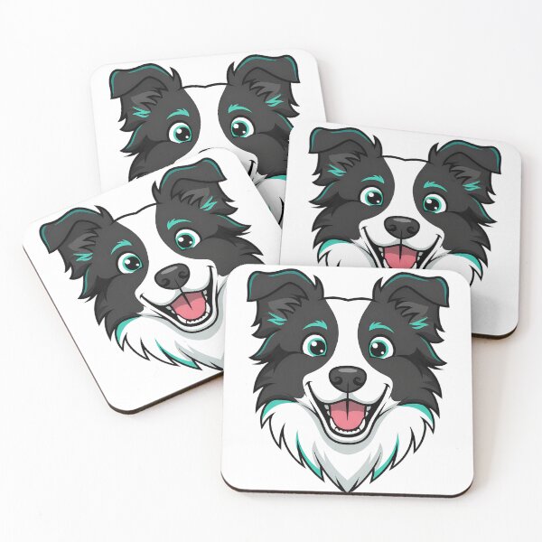 Item preview, Sheep Dog – Happy Cartoon Puppy Face Vector Art designed and sold by DamianRoy88.