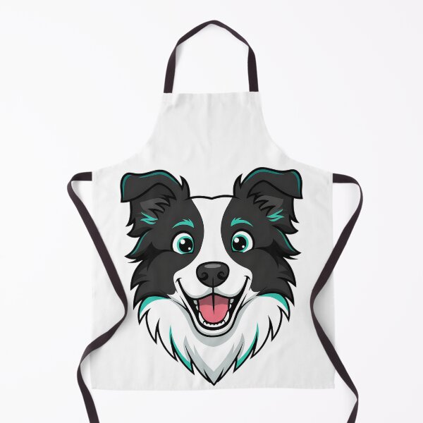 Item preview, Sheep Dog – Happy Cartoon Puppy Face Vector Art designed and sold by DamianRoy88.