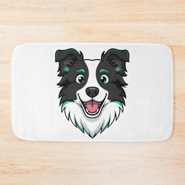 Item preview, Sheep Dog – Happy Cartoon Puppy Face Vector Art designed and sold by DamianRoy88.