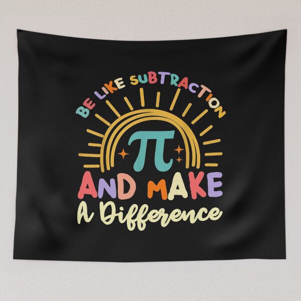 Item preview, Be Like Subtraction Pi Quote T-Shirt designed and sold by LashondaGreen89.