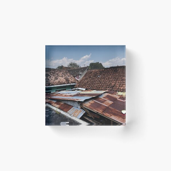Item preview, Textures of time on the roofs of Java designed and sold by franck380.