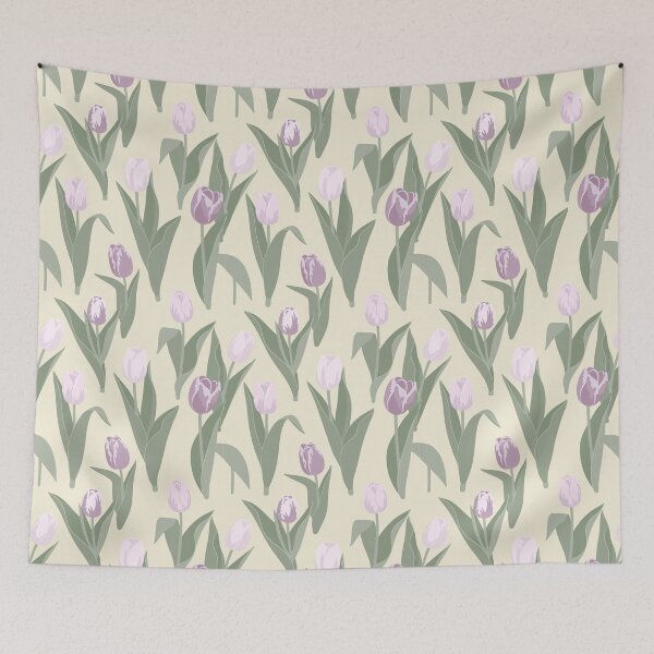 Item preview, Tulip Flower Pattern  designed and sold by Jannielle.