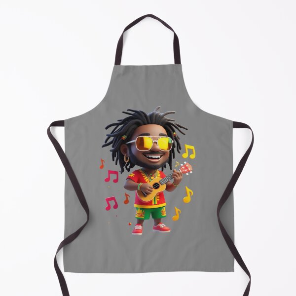 Item preview, Reggae Guy with the Ukulele of Joy designed and sold by Art & Heart.