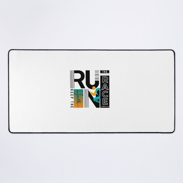 Item preview, Run the Race Keep the Faith designed and sold by Jesil Dacay.