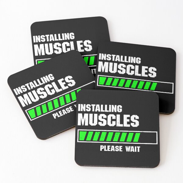 Item preview, Installing Muscle, Please Wait designed and sold by zenicafariana.