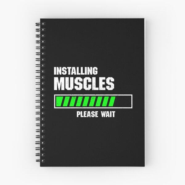Item preview, Installing Muscle, Please Wait designed and sold by zenicafariana.