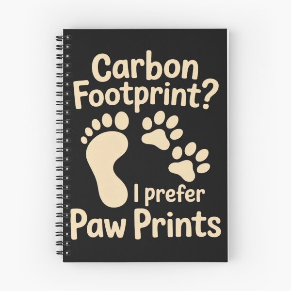 Item preview, Eco Friendly Carbon Footprint I Prefer Paw Prints designed and sold by Vastingan.