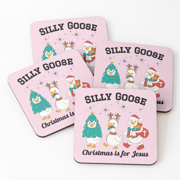 Item preview, Santa Reindeer Silly Goose Christmas is For Jesus the Reason For the Season designed and sold by Forevermore.
