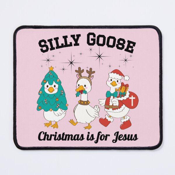Item preview, Santa Reindeer Silly Goose Christmas is For Jesus the Reason For the Season designed and sold by Forevermore.