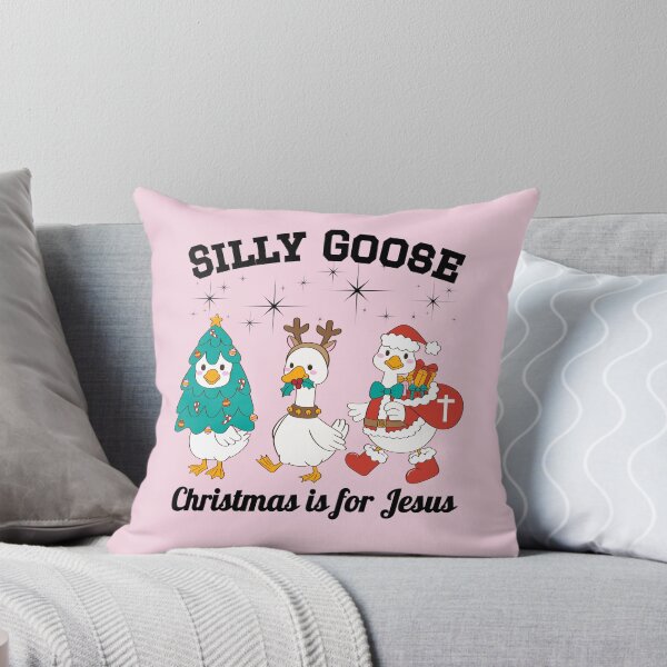 Item preview, Santa Reindeer Silly Goose Christmas is For Jesus the Reason For the Season designed and sold by Forevermore.