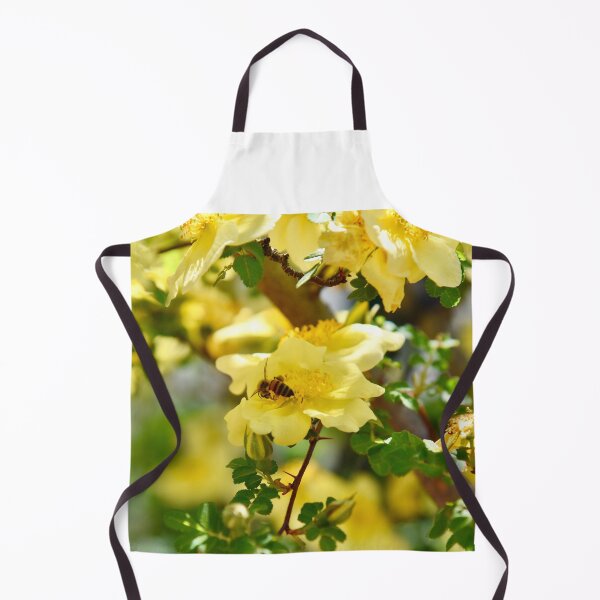 Item preview, Yellow rose with Bee designed and sold by cbrpix.