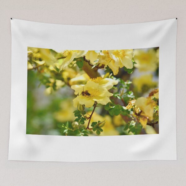 Item preview, Yellow rose with Bee designed and sold by cbrpix.