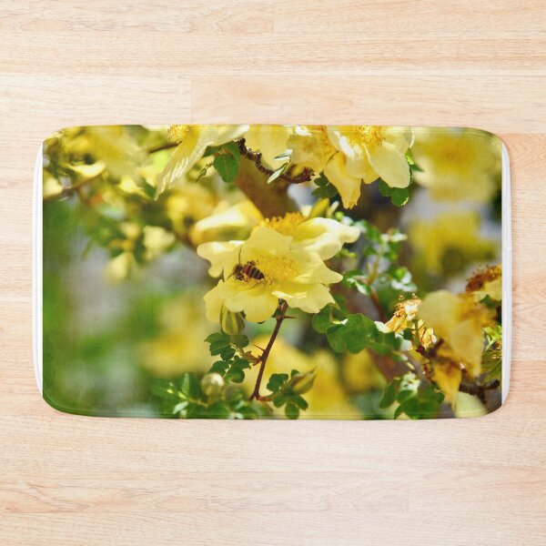 Item preview, Yellow rose with Bee designed and sold by cbrpix.