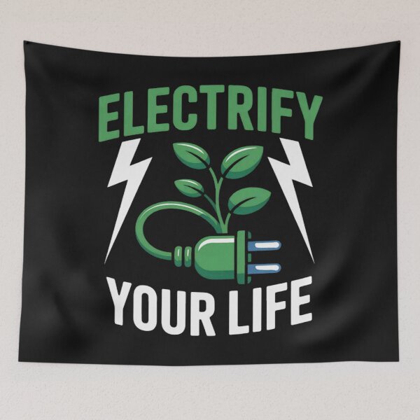Item preview, Electrify Your Life Neon Green Energy designed and sold by Vastingan.