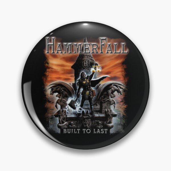 Item preview, HAMMERFALL BUILT TO LAST designed and sold by saremawono.