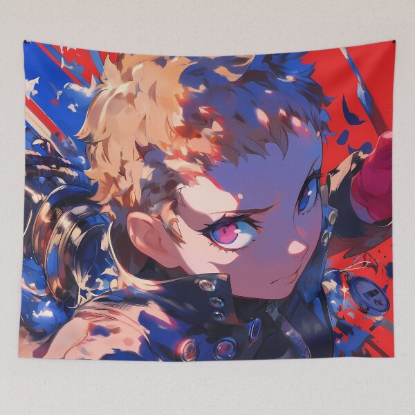 Item preview, Ryuji Sakamoto Bold Rebel Persona 5 Game Hero Dynamic Stylish Energy designed and sold by HumbertoValveno.