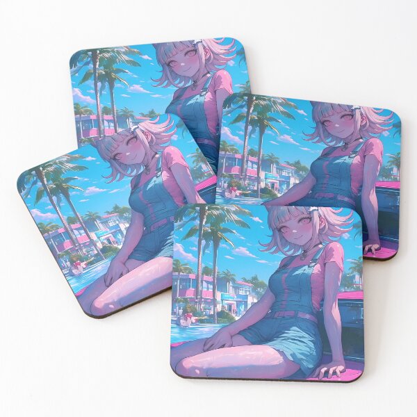 Item preview, Chiaki Nanami Cute Gamer Danganronpa Anime Girl Pastel Arcade Glow designed and sold by HumbertoValveno.