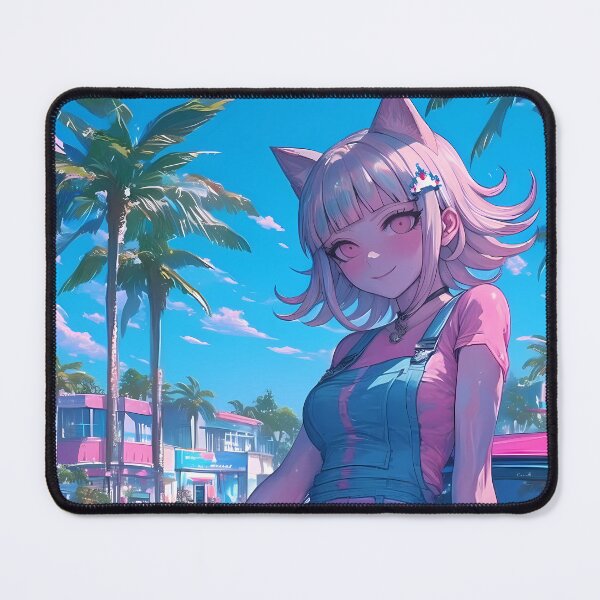 Item preview, Chiaki Nanami Cute Gamer Danganronpa Anime Girl Pastel Arcade Glow designed and sold by HumbertoValveno.