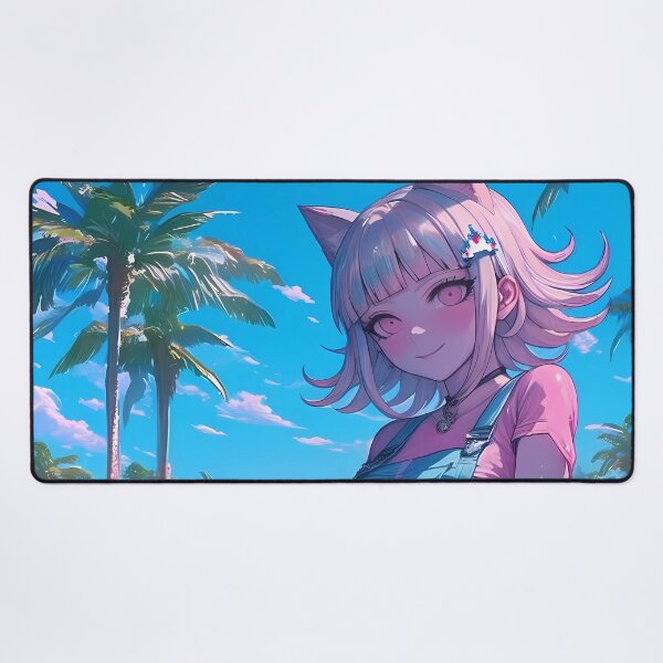 Item preview, Chiaki Nanami Cute Gamer Danganronpa Anime Girl Pastel Arcade Glow designed and sold by HumbertoValveno.