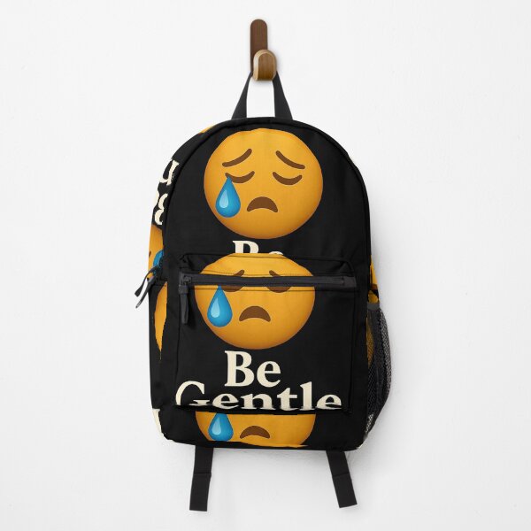 Item preview, Be Gentle - Crying Emoji Design or Funny Doormat designed and sold by BlackArtMedia.