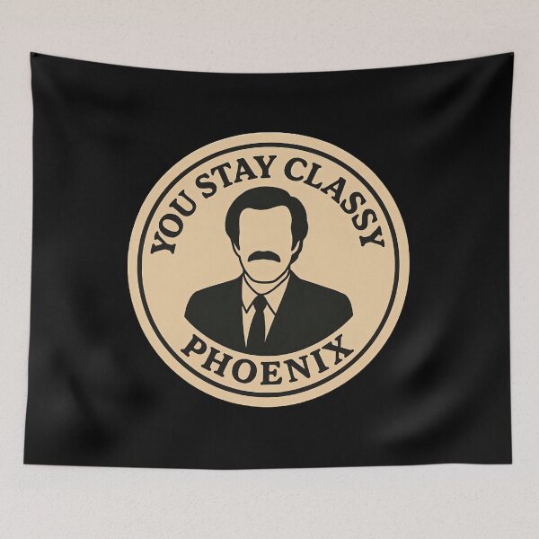 Item preview, Anchorman Inspired Retro USA Print: Phoenix designed and sold by PinUpPizzazz.