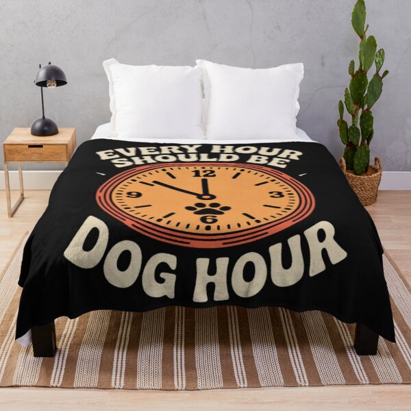 Item preview, Every Hour Is Dog Hour Paw Clock designed and sold by Vastingan.