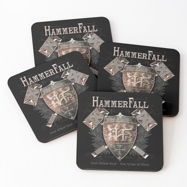 Item preview, HAMMERFALL STEEL DEETS designed and sold by saremawono.