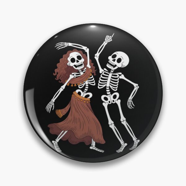 Item preview, Funny Belly Dance Skeleton Couple Halloween Party designed and sold by Vastingan.