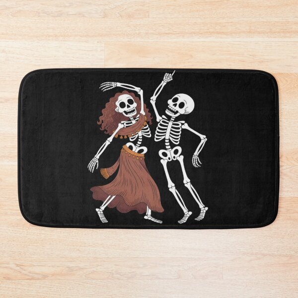 Item preview, Funny Belly Dance Skeleton Couple Halloween Party designed and sold by Vastingan.